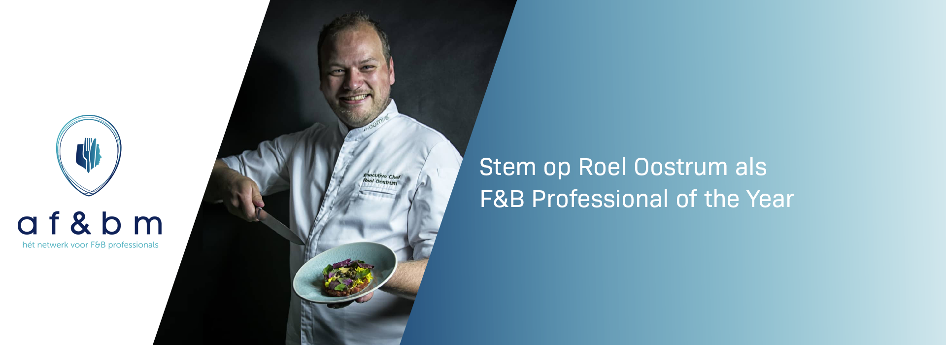 roel oostrum f&b professional of the year